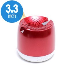 Cell Phone Holder Style Portable Bluetooth Speaker G08 (Red)